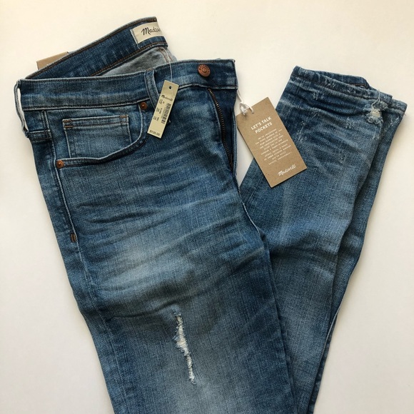 NWOT Madewell 9” High-Rise Skinny Jeans - Picture 5 of 9